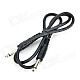 JinJiang 6.5mm Male to Male Audio Video Connection Cable - Black (110cm)