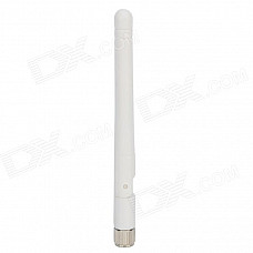 2.4G 3dBi Wi-Fi Antenna - White + Silver