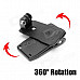 Fat Cat 360' Rotary Backpack Rec-mounts Clip Fast Clamp Mount for Gopro Hero 4/3+/3/2/Hero/SJ4000
