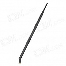 ABS 3dBi Antenna for SMA Wireless Network Card - Black