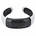 RQ-05 Bluetooth Bracelet Watch Answer Call w/ Vibration + Mic + Speaker + Time + Cell Phone - White