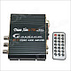 A-700 Hi-Fi Stereo Audio Amplifier SD / USB for Car / Motorcycle - Black + White