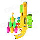 Children Bowling Toy Gun - Yellow + Green