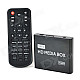 MP013-F10 Mini 1080P Full HD Player w/ HDMI / SD / USB + Remote Control - Black + White