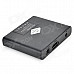 MP013-F10 Mini 1080P Full HD Player w/ HDMI / SD / USB + Remote Control - Black + White