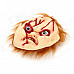 JMG001 Scary Scarred Face Chucky Mask for Halloween / Costume Party - Beige + Red