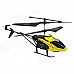 Brilink BH03 2-CH Rechargeable Indoor IR Remote Control Helicopter - Yellow + Black