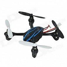 Brilink BH18 Mini 2.4G Radio Control 4-CH Quadcopter R/C Aircraft w/ 6-Axis Gyro - Black + Blue