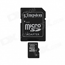 Kingston 32GB microSDHC Class 4 Flash Memory Card with SD Adapter