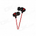 JVC HAFR201R Xtreme-Xplosiv High Quality Headphones (Red)