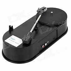 Relliance EC009B Mini Record to MP3 Player / Converter w/ USB / 3.5mm - Black