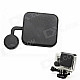 BZ118 Protective Silicone Lens Cover for GoPro Hero 3+ - Black