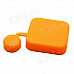 BZ118 Protective Silicone Lens Cover for GoPro Hero 3+ - Orange