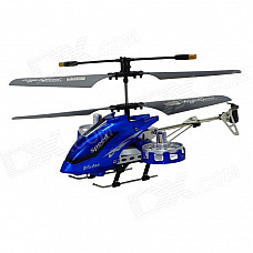 Brilink BH12 Rechargeable 4-CH IR Remote Control R/C Helicopter w/ Gyro - Blue