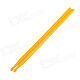 William 7A Anti-slip Nylon Drumsticks for Drumset - Orange (Pair)