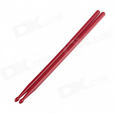 William 7A Anti-slip Nylon Drumsticks for Drumset - Red (Pair)