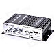 ChengSheng 9004 40W 2-CH MP3 Amplifier w/ SD / USB for Car / Motorcycle - Black