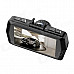 Sunty A86S Full HD 1080P 2.7" LCD Car Dash Wide Angle DVR Camera Recorder w/ G-sensor - Black