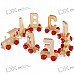 Wooden Letter Train (27-Piece Pack)