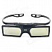 Gonbes G15-BT Slim Design Active Shutter 3D Glasses for 3D TV - Black (1 x CR2025)