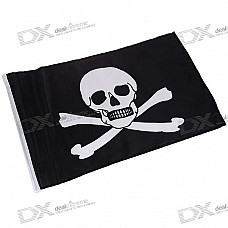 Jolly Roger Pirate Skull and Crossbones Flag (47CM*30CM)