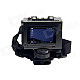 TENYING Waterproof 2..0" TFT 3.5 MP 1080PHD Sports Cycling Diving DVR w/ HDMI, TF, AV-Out - Black