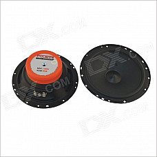 FULAITE 6.5" 60W Super Tweeter Component Speaker Set for Car Stereo Audio System - Black (DC 12V)