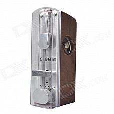 DEDO PA-69 Piano Accessories Mini Metal Mechanical Metronome - Light Brown