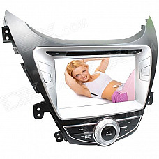 LsqSTAR 8" Touch Screen 2-DIN Car DVD Player w/ GPS,AM,FM,RDS,AUX for Hyundai Elantra / Avante / I35