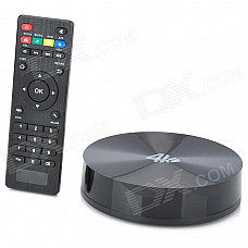 S82B Quad-Core Android 4.4 Google TV Player w/ 2GB RAM, 16GB ROM, TF, Wi-Fi - Black