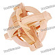 Wooden Puzzle Brain Teaser IQ Toy