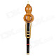 HLS-039 Chinese Dai Delicate Cucurbit Flute Hulusi - Black + Brown