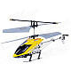 Yiwan M303 3.5-CH Shatterproof Remote Control Helicopter w/ Gyro - Yellow