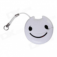 Easeyes E202 Smile Face Pattern Micro SD / TF Card Reader - White