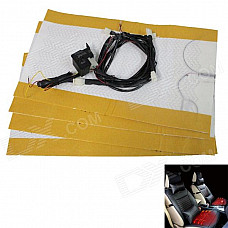 Heating Car Seat w/ Double Control & Wire Harness for 5-Gear Volkswagen (4PCS)