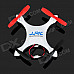 JJRC 10000B Mini 2.4GHz Radio Control 4-CH Quadcopter R/C Aircraft w/ 6-Axis Gyro - White