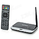 CS918 RK3188 Quad-Core Android 4.2 Google TV Player w/ 2GB RAM, 8GB ROM, Remote Controller - Black