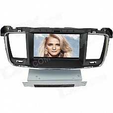 LsqSTAR 7" Touch Screen Separate Car DVD Player w/ GPS, AM, FM, RDS, TV, Canbus, AUX for Peugeot 508