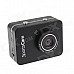 SPC02 2.4" LCD HD 1080P 5.0MP CMOS F3.1 f9.3mm Diving Camera / Sports Camera - Black