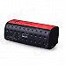 MOCREO MOSOUND Bar Waterproof Portable Wireless Bluetooth Speaker w/ TF, Microphone - Black + Red