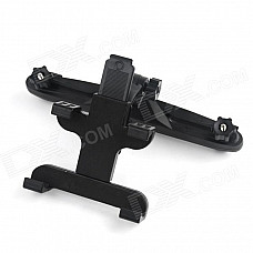 Universal Car Seat Pillow Mount Holder Bracket for Tablet PC / Cellphone - Black