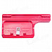 Fat Cat Aluminum Alloy Back Door Clip Safety Lock for GoPro Hero 3+ Dive Skeleton Housing - Red