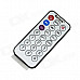 MaiTech 10050183 Plastic Remote Control - Black + White (1 x CR2032)