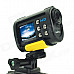 iShare S100W Waterproof 1.5" TFT 2.0 MP Full HD 1080P Wi-Fi 170 Degree Angle Sport Camcorder - Black