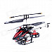 M302 4-Channels Avatar King Flying Side R/C Helicopters - Red + Black