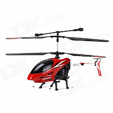 XBM-23 Shatterproof Anti-wrestling 3.5 Channel Remote Control Helicopter - Red