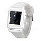 Q998 1.5" TFT Screen MP4 Multimedia Wristwatch - White + Silver (2GB / Li-ion Battery)