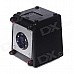 4-Digit Code Laser Beam Safe Money Bank - Black + Silver (3 x AA)
