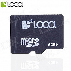 LOCA Micro SDHC TF Memory Card - Black (8GB / Class 4)