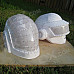Daft Punk 1:1 DIY Handmade Paper Mould Cosplay Wearable Guy - White